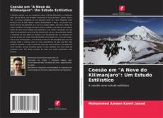 Buchcover von Coesão em "A Neve do Kilimanjaro": Um Estudo Estilístico