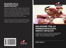 Bookcover of RELAZIONE TRA LA MANEGGEVOLEZZA, INDICE CEFALICO