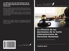 Capa do livro de La eficacia de las decisiones de la Corte Interamericana de Derechos Humanos 