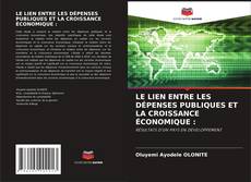 Обложка LE LIEN ENTRE LES DÉPENSES PUBLIQUES ET LA CROISSANCE ÉCONOMIQUE :