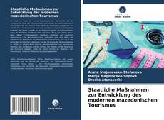 Buchcover von Staatliche Maßnahmen zur Entwicklung des modernen mazedonischen Tourismus