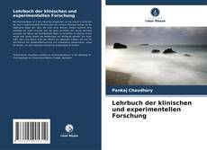 Buchcover von Lehrbuch der klinischen und experimentellen Forschung