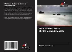 Buchcover von Manuale di ricerca clinica e sperimentale
