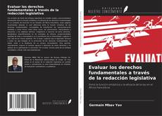 Buchcover von Evaluar los derechos fundamentales a través de la redacción legislativa
