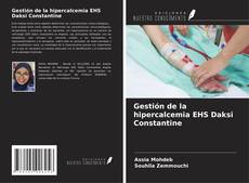 Capa do livro de Gestión de la hipercalcemia EHS Daksi Constantine 