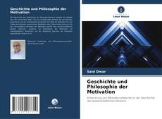 Capa do livro de Geschichte und Philosophie der Motivation 