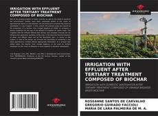 Bookcover of IRRIGATION WITH EFFLUENT AFTER TERTIARY TREATMENT COMPOSED OF BIOCHAR