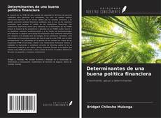 Capa do livro de Determinantes de una buena política financiera 