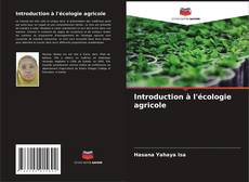 Capa do livro de Introduction à l'écologie agricole 