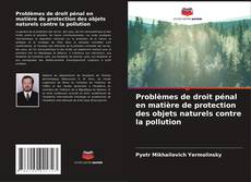 Portada del libro de Problèmes de droit pénal en matière de protection des objets naturels contre la pollution