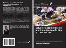 Capa do livro de Estudios geoquímicos de la mineralización de litio en pegmatitas 
