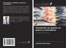Buchcover von Formación en planta en pesca y acuicultura