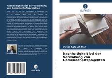 Portada del libro de Nachhaltigkeit bei der Verwaltung von Gemeinschaftsprojekten