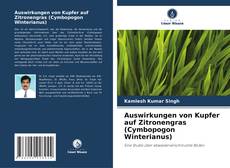 Portada del libro de Auswirkungen von Kupfer auf Zitronengras (Cymbopogon Winterianus)
