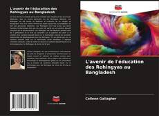 L'avenir de l'éducation des Rohingyas au Bangladesh kitap kapağı