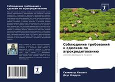 Buchcover von Соблюдение требований к сделкам по агрокредитованию
