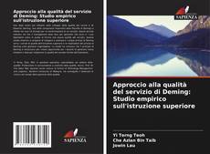 Approccio alla qualità del servizio di Deming: Studio empirico sull'istruzione superiore kitap kapağı