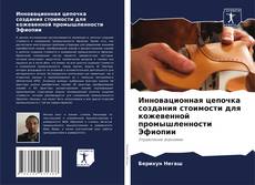 Portada del libro de Инновационная цепочка создания стоимости для кожевенной промышленности Эфиопии