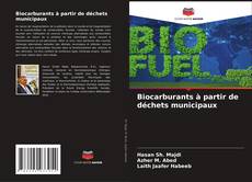 Biocarburants à partir de déchets municipaux kitap kapağı