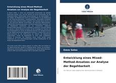 Portada del libro de Entwicklung eines Mixed-Method-Ansatzes zur Analyse der Begehbarkeit