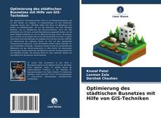 Portada del libro de Optimierung des städtischen Busnetzes mit Hilfe von GIS-Techniken