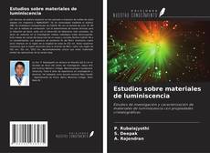 Capa do livro de Estudios sobre materiales de luminiscencia 