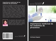 Buchcover von Importancia medicinal de los andamios de pirazolona