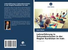 Portada del libro de Lehrerführung in Sekundarschulen in der Region Kurdistan im Irak: