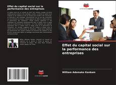 Effet du capital social sur la performance des entreprises kitap kapağı