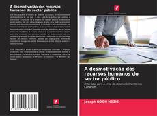 Bookcover of A desmotivação dos recursos humanos do sector público