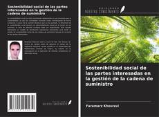 Buchcover von Sostenibilidad social de las partes interesadas en la gestión de la cadena de suministro