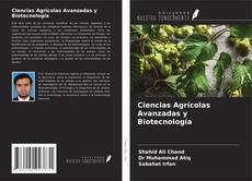 Buchcover von Ciencias Agrícolas Avanzadas y Biotecnología