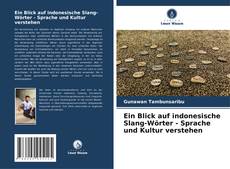 Buchcover von Ein Blick auf indonesische Slang-Wörter - Sprache und Kultur verstehen