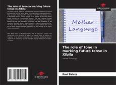 Bookcover of The role of tone in marking future tense in Xibila