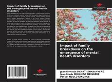 Buchcover von Impact of family breakdown on the emergence of mental health disorders