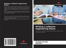 Writing a software engineering thesis kitap kapağı