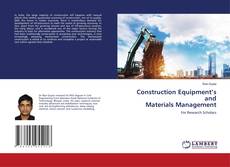 Copertina di Construction Equipment’s and Materials Management
