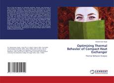 Copertina di Optimizing Thermal Behavior of Compact Heat Exchanger