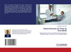 Capa do livro de Determinants of Time to First Birth 