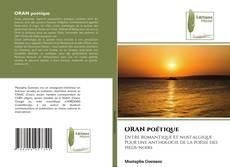 Buchcover von ORAN poétique
