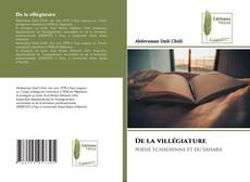 Buchcover von De la villégiature
