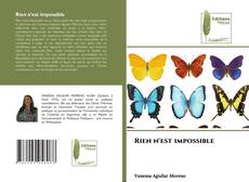 Bookcover of Rien n'est impossible