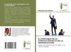 Buchcover von La poétique de la contestation et de la dénonciation
