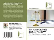 Bookcover of COUR ISLAMIQUE DES DROITS DE L’HOMME (PROCES FICTIF)