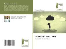 Capa do livro de Poèmes et citations 