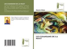 LES CHANSONS DE LA MAAT kitap kapağı