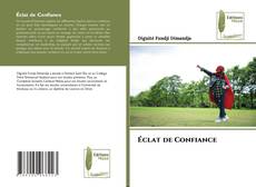 Buchcover von Éclat de Confiance