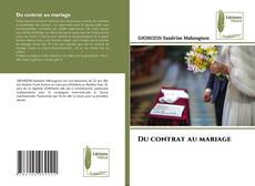 Du contrat au mariage kitap kapağı