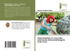 Copertina di Philosophie et nature : discours philosophiques sur l’eau