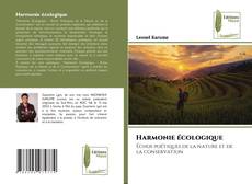 Buchcover von Harmonie écologique